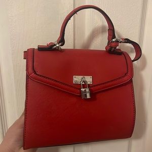 Small Red Guess Crossbody
